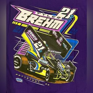 Tyler Brehm Recchione Dirt Track Racing Sprint Car Racing Tshirt